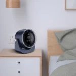 Mini Desktop Fan Portable Air Fan USB Rechargeable Digital Desktop Fan Air Cooler Table Fans for Room Portable Wall-mounted Fan - Image 5