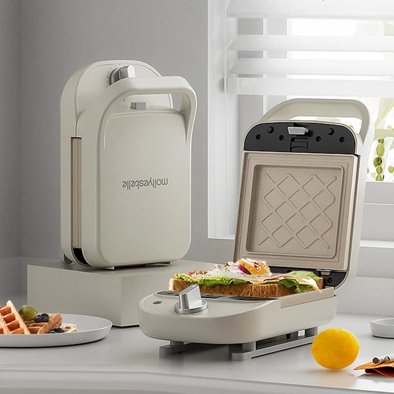 kf-Sd69cd009bad64d34ad2f872aa3b3e4a9n 600W Electric Sandwich Maker Waffle Maker Multi-baker Breakfast Machine Toaster Baking Pancake Sandwichera Double Side Heat - Image 1