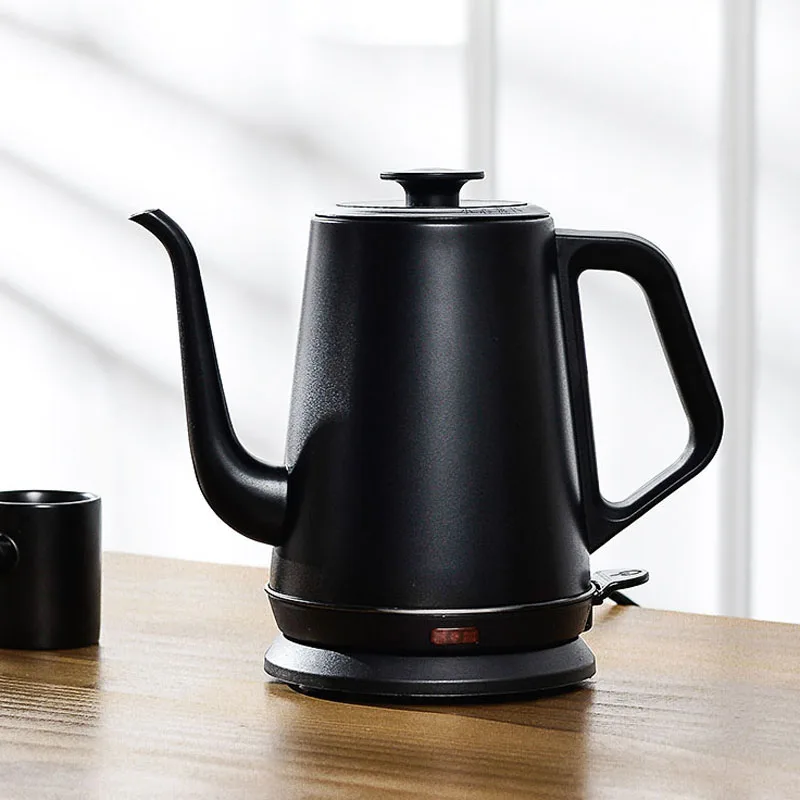 kf-Sdd4fef0425f14db28fe91a85871e8a47l 220V Electric Kettle Household Gooseneck TeaPot 1.0L Water Boiler Hand Brewing Coffee Pot Tea Maker 304 Stainless Steel Liner - Image 1