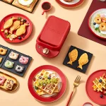 650W Electric Sandwich Maker Waffle Maker Toaster Baking Multifunction Breakfast Machine Takoyaki Donuts Sandwichera 220V - Image 4