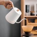 1000W Gooseneck Electric Kettle 800ml Hand Brew Coffee Pot smart Teapot Temperature Control Pot Rapid Heating Kettle - Image 4