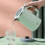 110V/220V Electric Kettle 0.8L Home Kettle Fast Heating Water Boiler Kettle Teapot Stainless Steel Liner Tea Maker Anti-overheat - Image 3