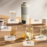 100V-240V Portable Electric Kettle Travel Boil Water Cup Thermo Pot Smart Teapot Temperature Adjustment Kettle With LED Display - Image 2