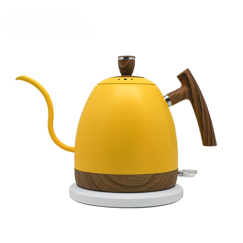 kf-Sed9507b81e944ce7b1072b48ced7290dz 1000ML Electric Kettle Gooseneck Hand Brew Coffee Pot 1350W Slender Fine-mouth Jug 304 Stainless Steel Teapot Kettles 220V - Image 1