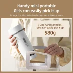 Portable Electric Kettle Kettle with 4 Level Temperature Control Touch Screen 304 Stainless Steel with Automatic Shut Off - Image 4