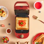 650W Electric Sandwich Maker Waffle Maker Toaster Baking Multifunction Breakfast Machine Takoyaki Donuts Sandwichera 220V - Image 2